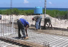 Reinforcing Mesh Application