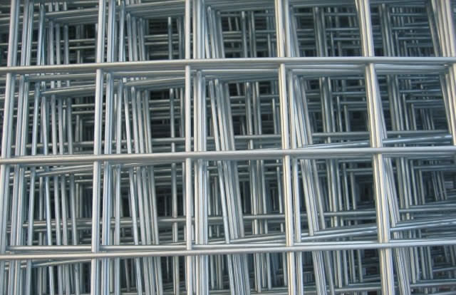 Galvanized Bright Welded Mesh Panels